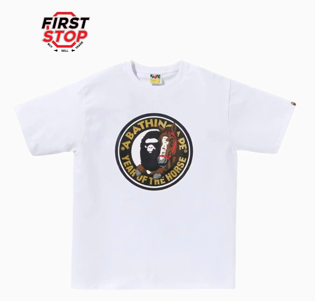 Bape Year of The Horse Tee (White)