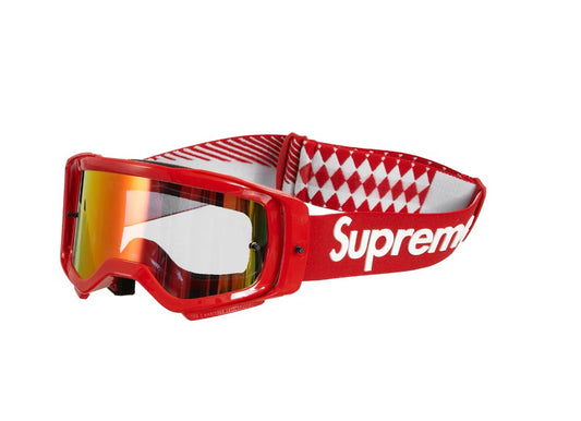 Supreme Fox Racing Goggles With detachable mouth Guard (Red)
