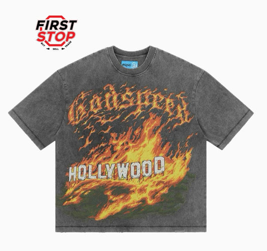 Godspeed Hollywood Inferno ll Tee Grey