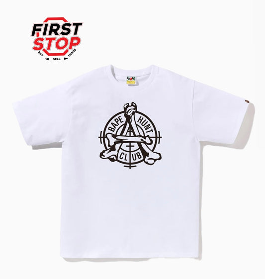 BAPE Hunt Club Tee White