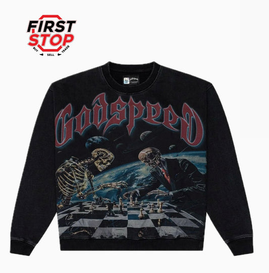 GODSPEED Checkmate Sweatshirt  Black