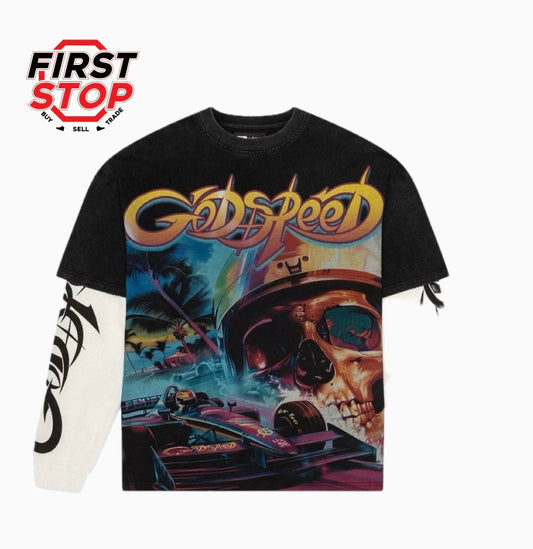 GODSPEED F1 Dreams Layered L/S Tee Black