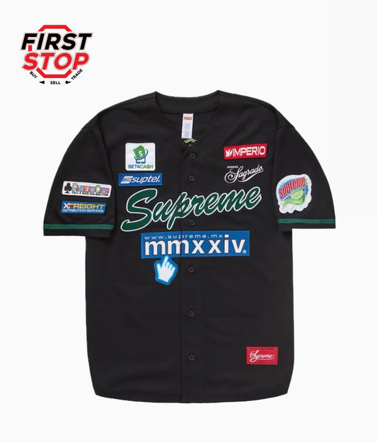 Supreme Chosen One Baseball Jersey Black