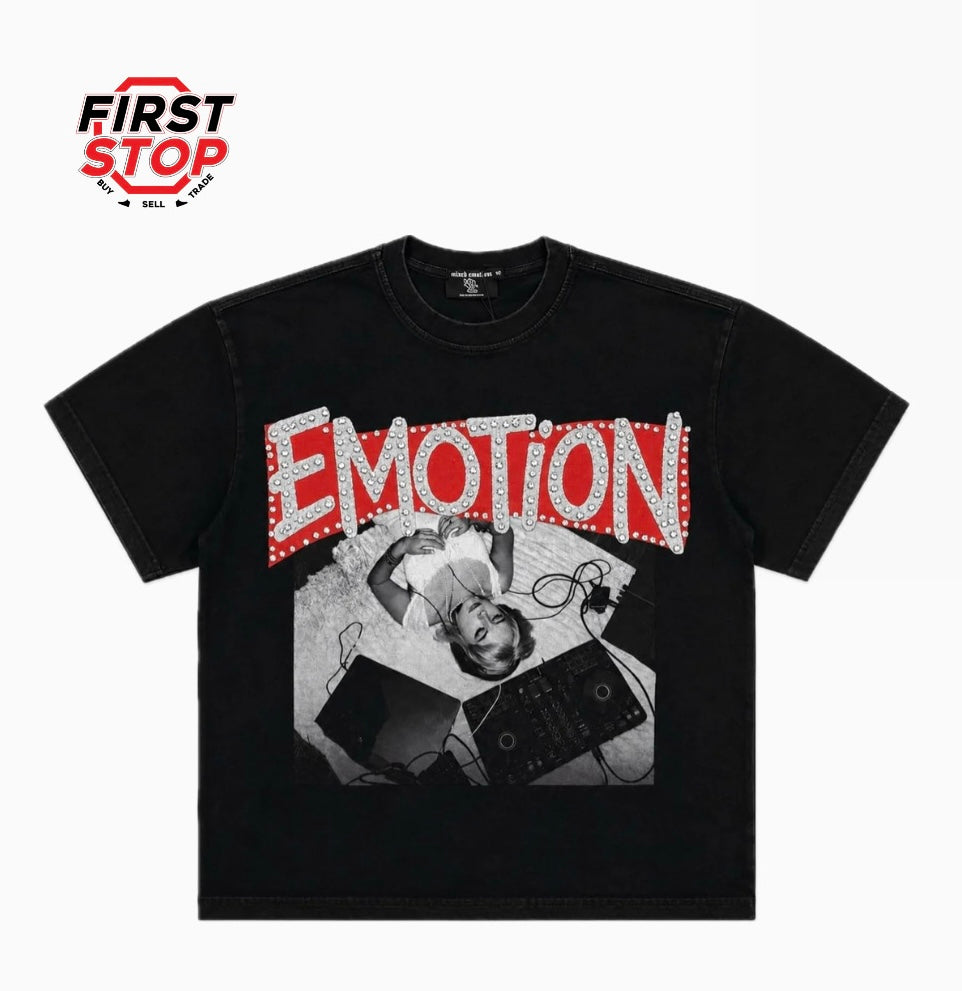 Mixed Emotions Tunes Tee Black