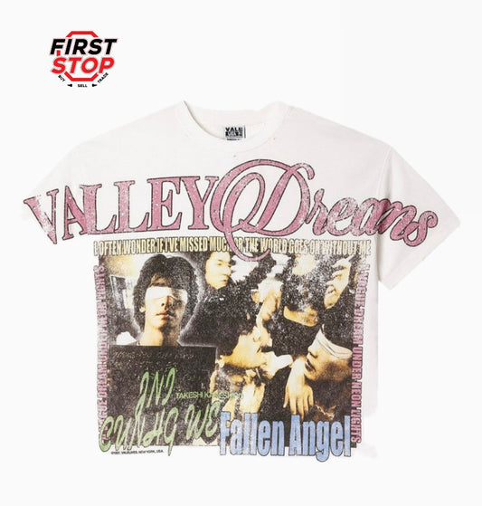 VALE Forever Fallen Bling Tee White