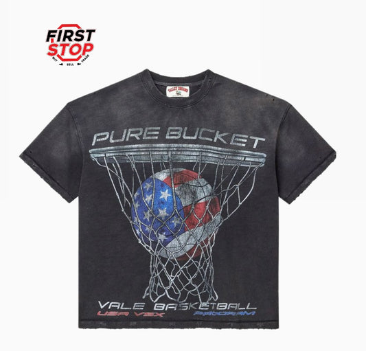 VALE Pure Bucket Tee Black
