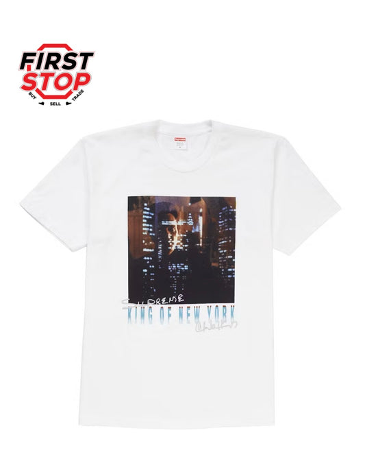 Supreme King of New York Tee White
