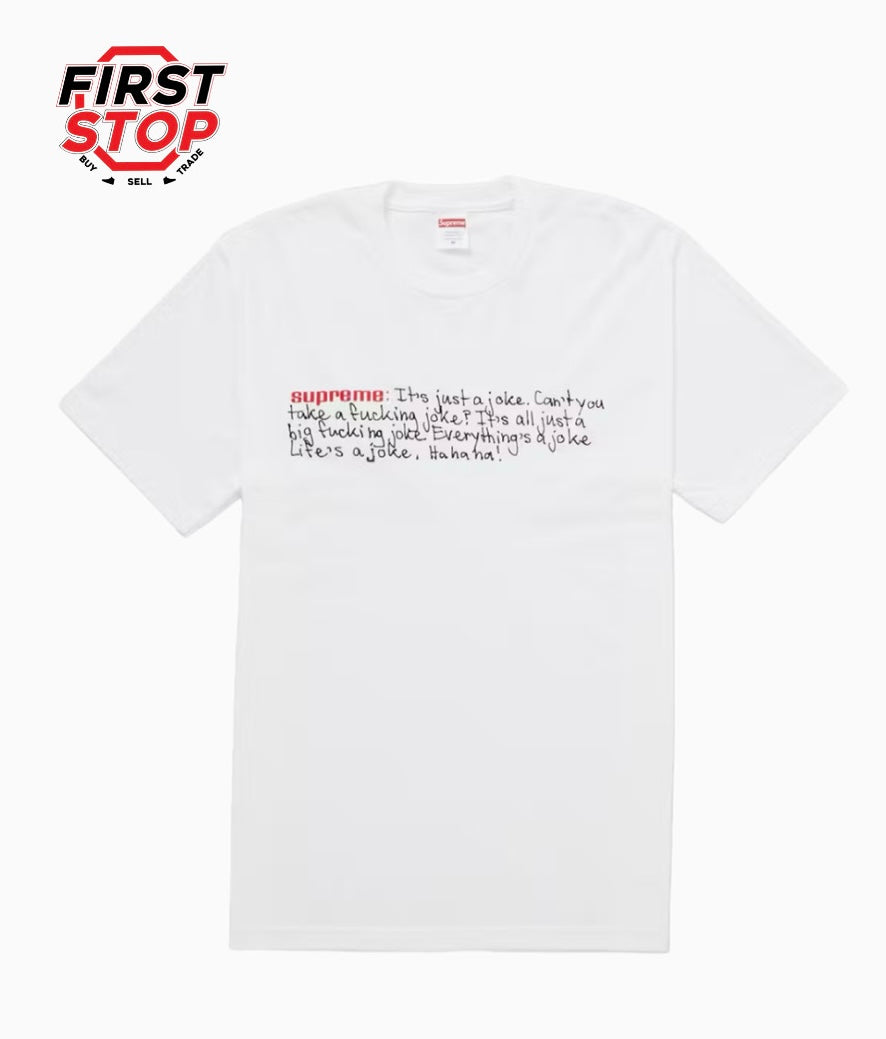 Supreme Joke Tee White