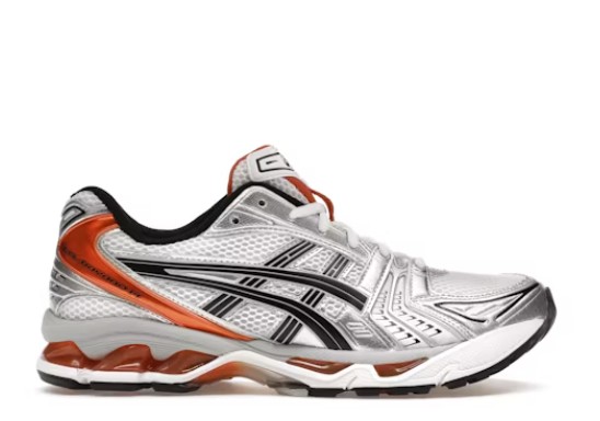 ASICS Gel-Kayano 14 White Piquant Orange