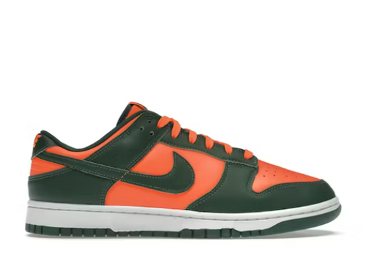 Nike Dunk low Miami Hurricanes