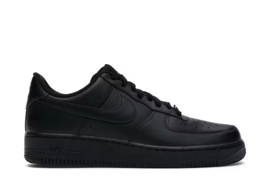 Nike Air Force 1 Black Low '07