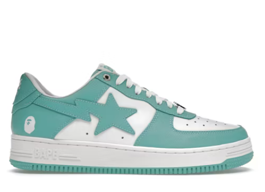 A Bathing Ape Bape Sta White Green