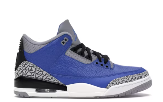 Air Jordan 3 Varsity Royal Cement