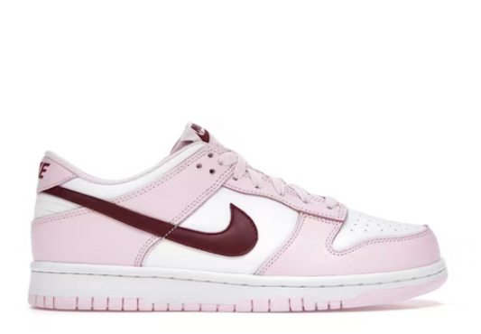 Nike Dunk Low Pink Foam Red White