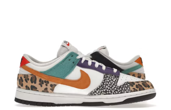 Nike Dunk Low Safari Mix (Women's)