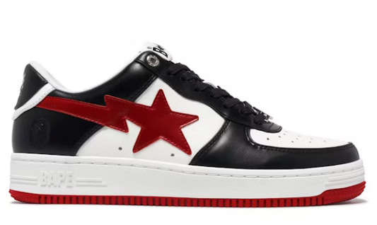 Bape Sta #3 M2 White Black Red