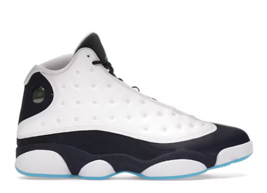 Air Jordan 13 Obsidian Powder Blue White