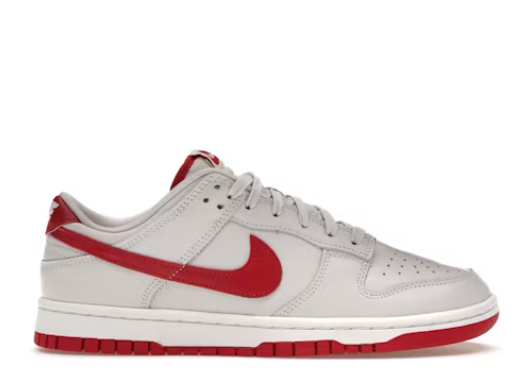 Nike Dunk Low Vast Grey Varsity Red