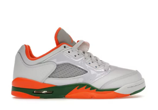 Air Jordan 5 Low Miami Hurricane