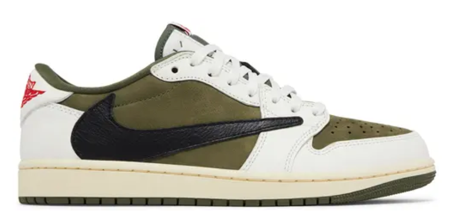 Air Jordan 1 low Travis Medium Olive