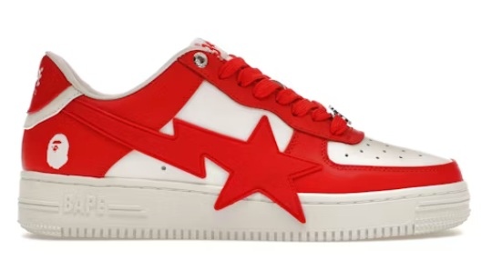 A Bathing Ape Bape Sta OS Red