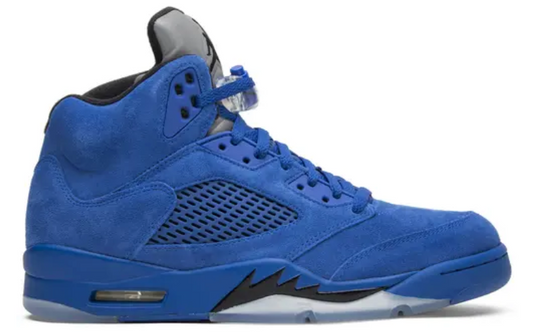 Air Jordan 5 Blue Suede