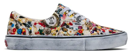 Vans Era x Supreme x Mike Kelley  'White'