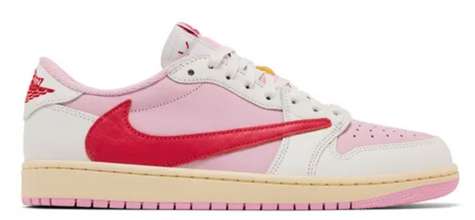 Air Jordan 1 low Travis Scott Sail Tropical Pink