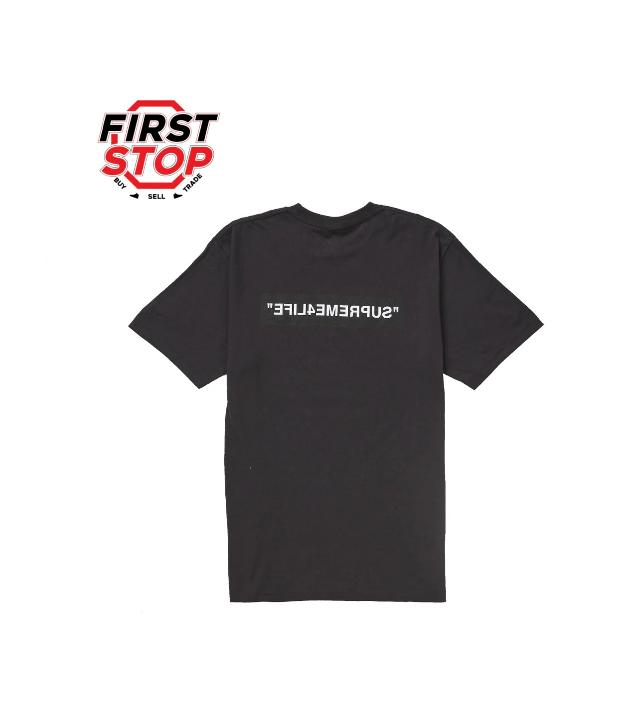 Supreme 4 life Tee Black