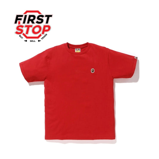 Bape Silicon Ape Head One point Red