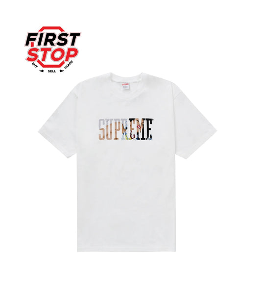 Supreme Tera Patrick Collegiate T-Shirt White